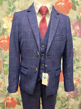 Load image into Gallery viewer, Marc Darcy Harry Boys 3 piece Suit
