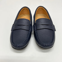 Load image into Gallery viewer, Boys Navy Hugo Slip on Shoes
