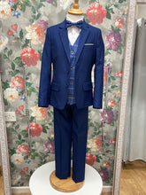 Load image into Gallery viewer, Stan Dar Diego Boys Navy 3 piece suit
