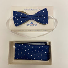 Load image into Gallery viewer, Stan Dar Boys pocket square and bow tie set
