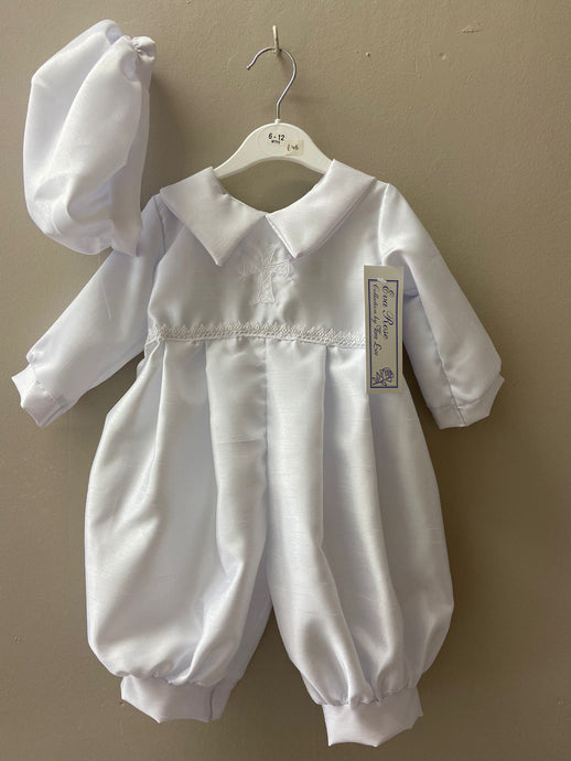 Boys Christening Romper Suit | Boys Christening Outfit | Cottage Kids | christening outfit | christening outfit for boys | Cottage Kids 