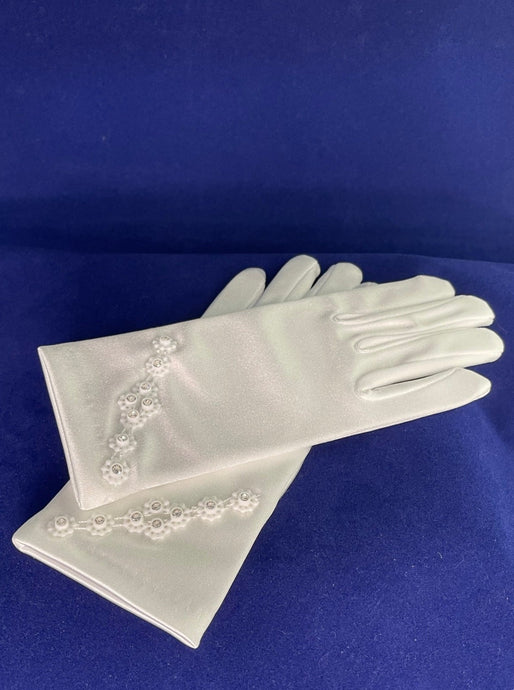 Girls First Holy Communion Gloves - CG759