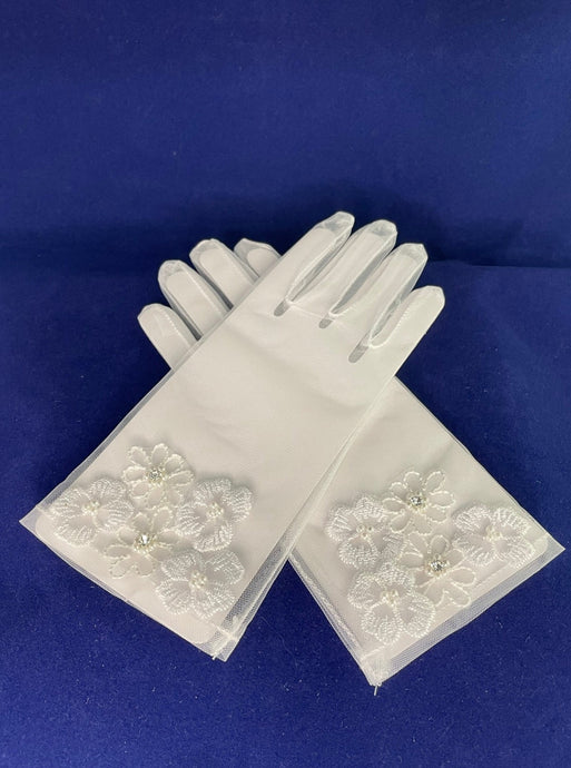 Girls First Holy Communion Gloves - 814