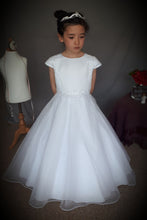 Load image into Gallery viewer, Poinsettia Plus Size First Holy Communion Dress - Stella
