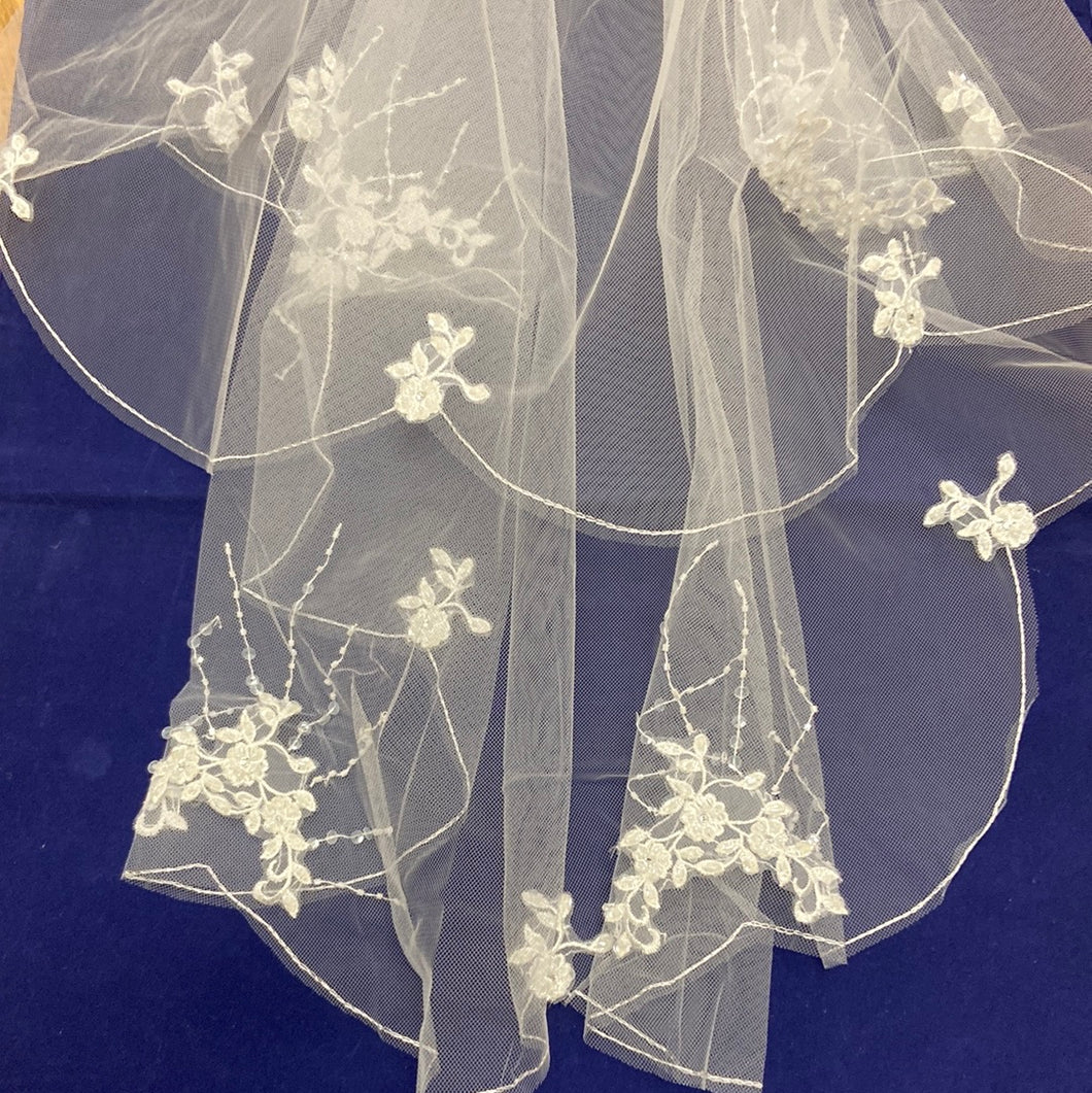 Girls First Holy Communion Veil -166