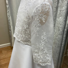 Load image into Gallery viewer, Mary long sleeve lace First Holy Communion jacket
