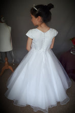 Load image into Gallery viewer, Poinsettia Plus Size First Holy Communion Dress - Stella
