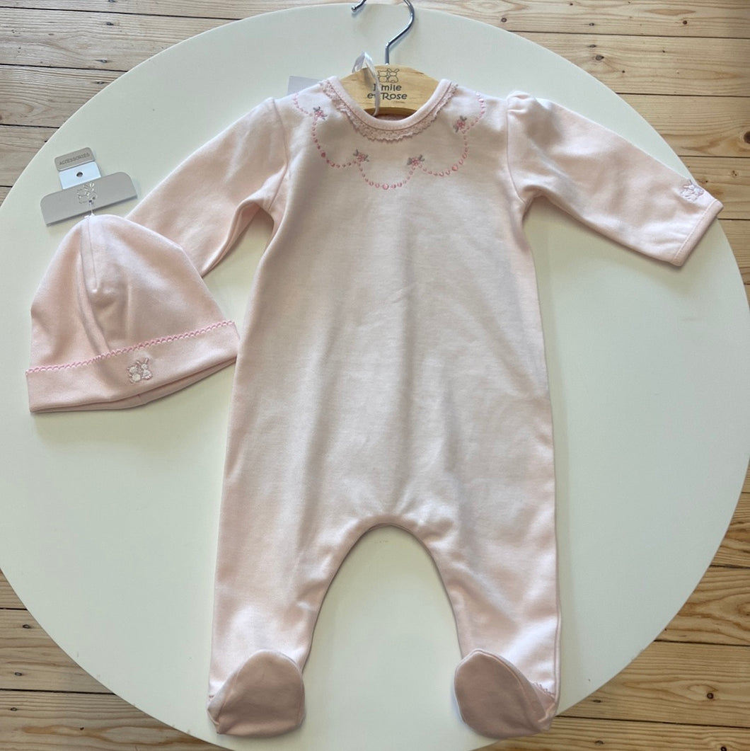 Emile et Rose Baby Girl Crystal 2 piece set