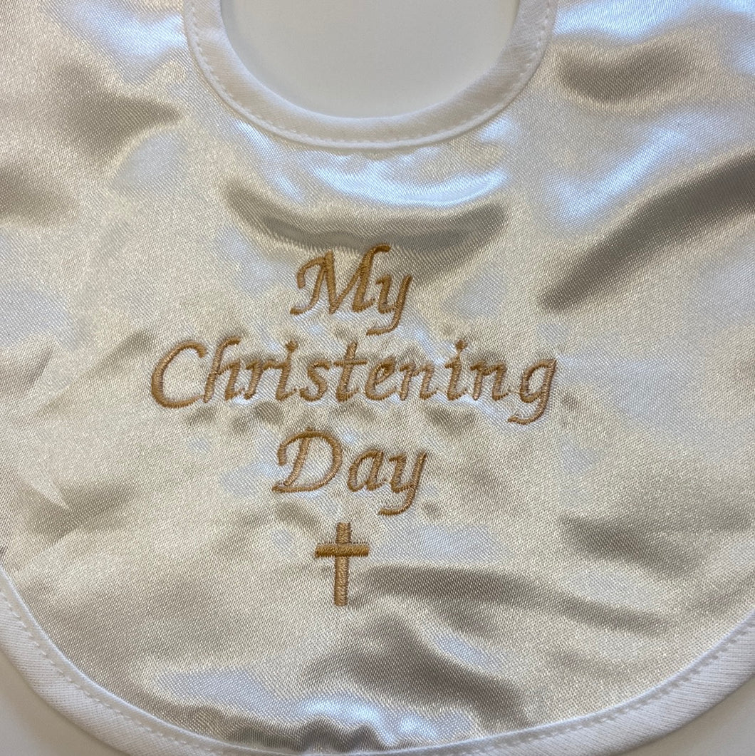 My Christening Day Bib