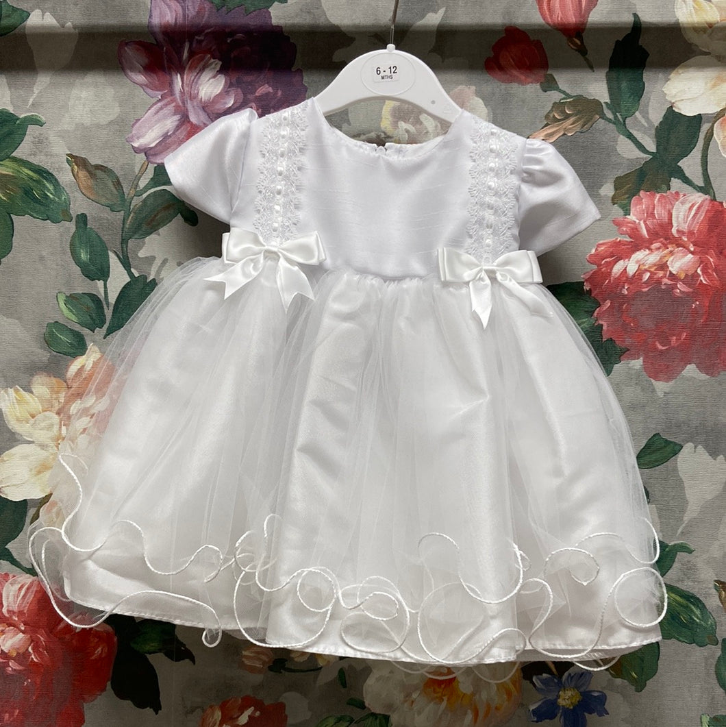 Emma Baby girl short Christening Dress Ck400