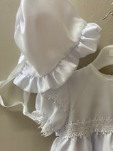 Load image into Gallery viewer, Devlin unisex White Christening Gown
