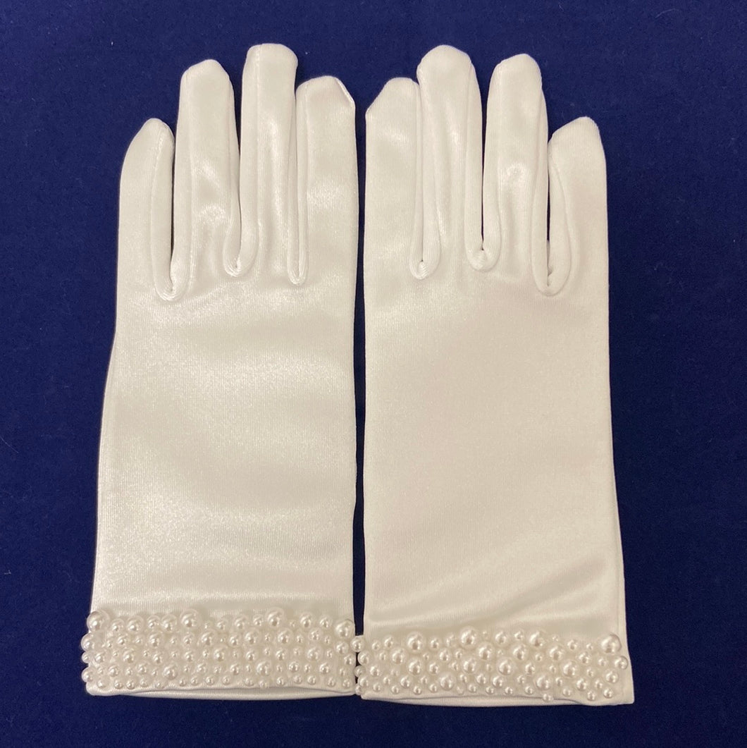 Girls First Holy Communion Gloves -Cg761